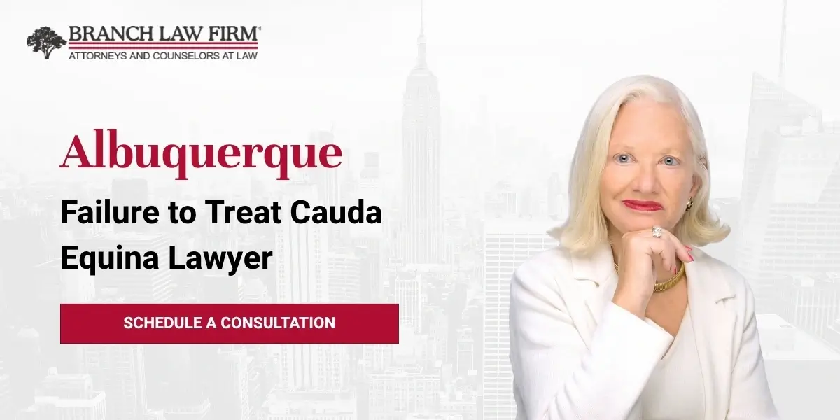 Albuquerque Failure to Treat Cauda Equina Lawyer