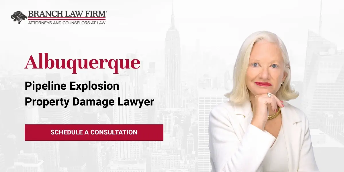 Albuquerque Pipeline Explosion Property Damage Lawyer